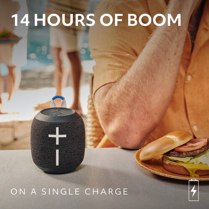 Ultimate Ears WONDERBOOM 4 Altavoz Bluetooth Azul 14 Horas Batería 131 Pies Alcance