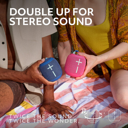 Ultimate Ears WONDERBOOM 4 Altavoz Bluetooth Azul 14 Horas Batería 131 Pies Alcance
