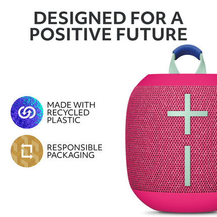 Ultimate Ears WONDERBOOM 4 Altavoz Bluetooth Rosa Hasta 14 Horas Batería
