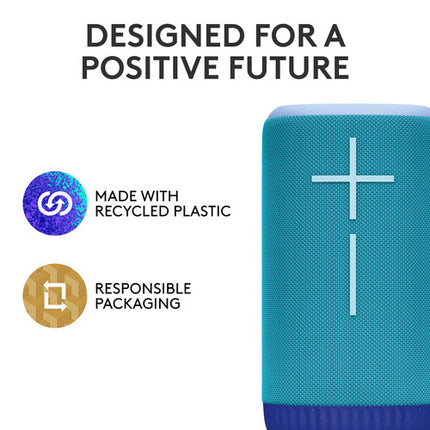 Ultimate Ears EVERBOOM Altavoz Bluetooth Inalámbrico Azul 20 Horas Batería 180m Alcance
