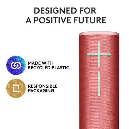 Ultimate Ears MEGABOOM 4 Altavoz Bluetooth inalámbrico rojo 20 horas batería 147 pies alcance