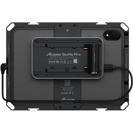 Accsoon PowerCage Mini Soporte para iPad mini 6 con Monturas y Batería Integrada