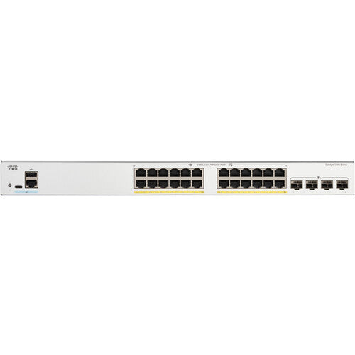 Cisco Catalyst C1300-24FP-4X Switch de Red Gestionado 24 Puertos PoE+ 375W 128Gbps