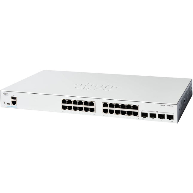 Cisco Catalyst C1300-24T-4G Switch Gestionado 24 Puertos Gigabit 4 Puertos SFP 56Gb/s Capacidad