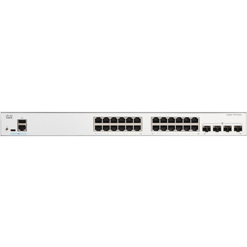 Cisco Catalyst C1300-24T-4G Switch Gestionado 24 Puertos Gigabit 4 Puertos SFP 56Gb/s Capacidad