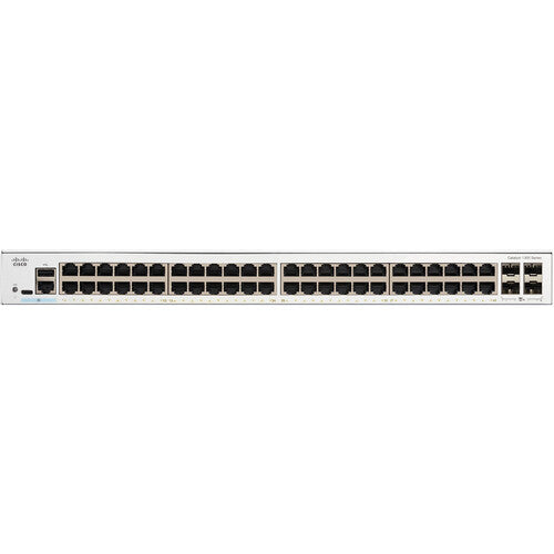 Cisco Catalyst C1300-48T-4X Switch de Red Gestionado 48 Puertos Gigabit 4 Puertos 10G SFP+ 176 Gb/s