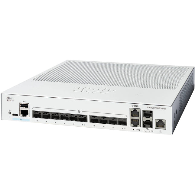 Cisco Catalyst C1300-8MGP-2X Switch de Red Gestionado 8 Puertos Multi-Gig PoE+ 120W Rack
