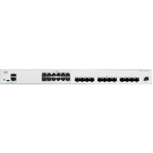 Cisco Catalyst C1300-24XTS Switch de Red Gestionado 24 Puertos 12x10G RJ45 12x10G SFP+ 480 Gbps