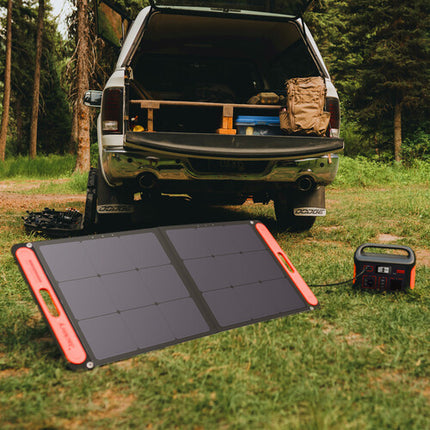 Jackery SolarSaga 100W Panel Solar Bifacial Monocristalino IP68 Foldable