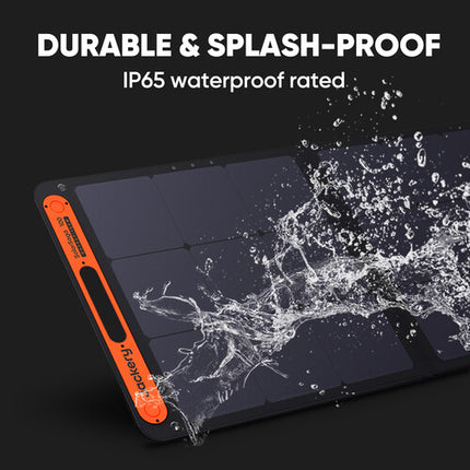 Jackery SolarSaga 100W Panel Solar Bifacial Monocristalino IP68 Foldable