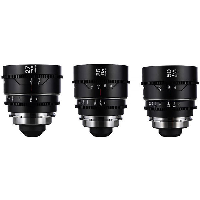 Venus Optics Laowa Nanomorph S35 Juego de 3 Lentes Anamórficos 27 35 50mm con Estuche Rígido