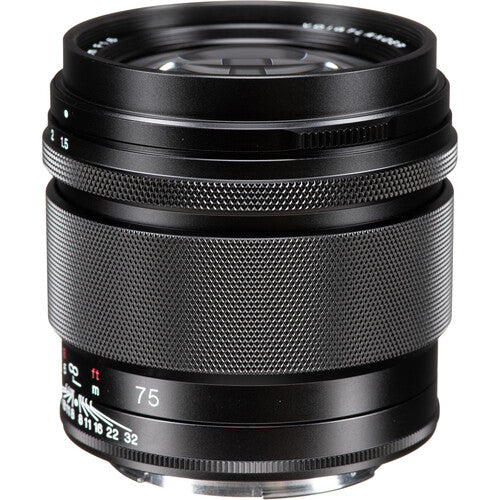 Voigtlander Nokton 75mm f1.5 Objetivo Manual Full-Frame con Parasol Metálico