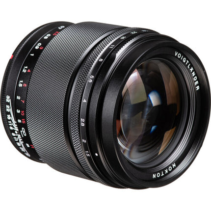 Voigtlander Nokton 75mm f1.5 Objetivo Manual Full-Frame con Parasol Metálico