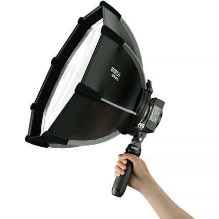Sirui C150X Luz LED de Bolsillo Bi-Color 2800-6500K Kit Completo con Adaptador Bowens