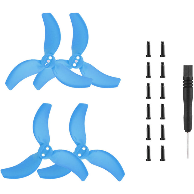 Raywowo Hélices para DJI Avata 2 Azul 4 unidades Diseño Aerodinámico Ligero