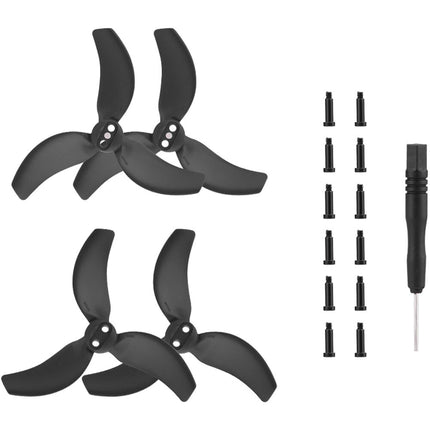 Raywowo Propelas para DJI Avata 2 Paquete de 4 Negro Diseño Aerodinámico