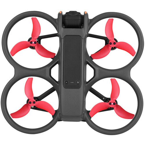 Raywowo Hélices para Drone DJI Avata 2 Rojas Paquete de 4 Aerodinámicas y Livianas