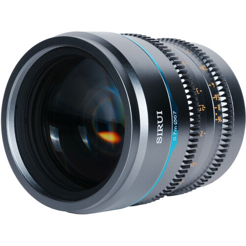 Sirui Night Walker 16mm T1.2 Lente Cine Super35 Apertura T1.2 Gunmetal