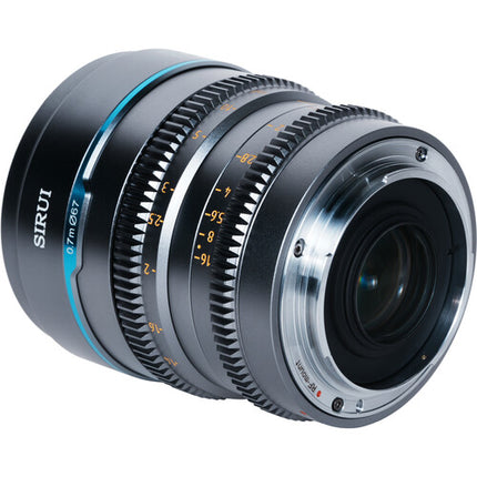 Sirui Night Walker 16mm T1.2 S35 Lente de Cine Apertura T1.2 270° Enfoque
