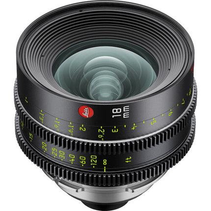 Leitz Cine HUGO 18mm T1.5 Lente de Cine ARRI LPL 35mm Full Frame 8.7" Distancia mínima de enfoque