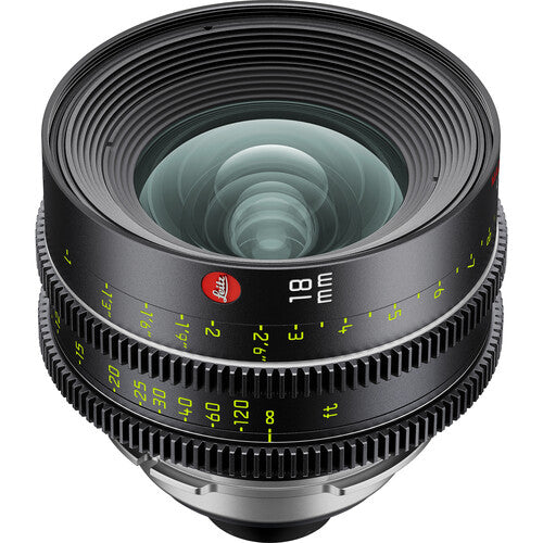 Leitz Cine HUGO 18mm T1.5 Lente de Cine ARRI LPL 35mm Full Frame 8.7" Distancia mínima de enfoque