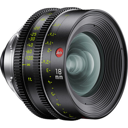 Leitz Cine HUGO 18mm T1.5 Lente de Cine ARRI LPL 35mm Full Frame 8.7" Distancia mínima de enfoque