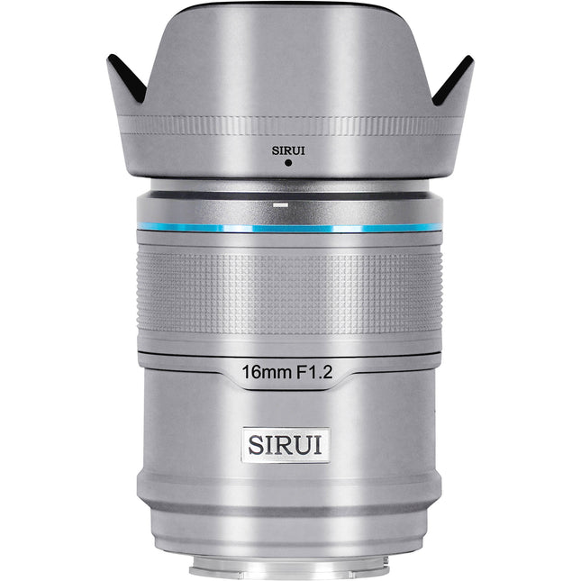 Sirui Sniper 16mm f/1.2 Lente Gran Angular Rápido Autofocus Sony E Plata