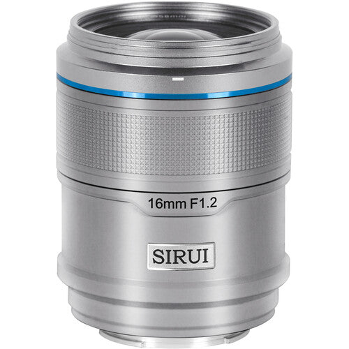 Sirui Sniper 16mm f/1.2 Lente Gran Angular Rápido Autofocus Sony E Plata