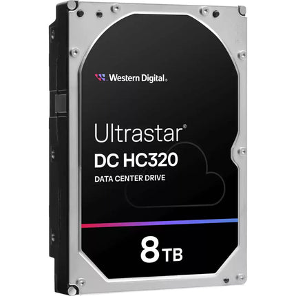 WD 8TB Ultrastar DC HC320 7200 rpm SATA III 3.5" Disco Duro Interno Data Center 256MB Cache
