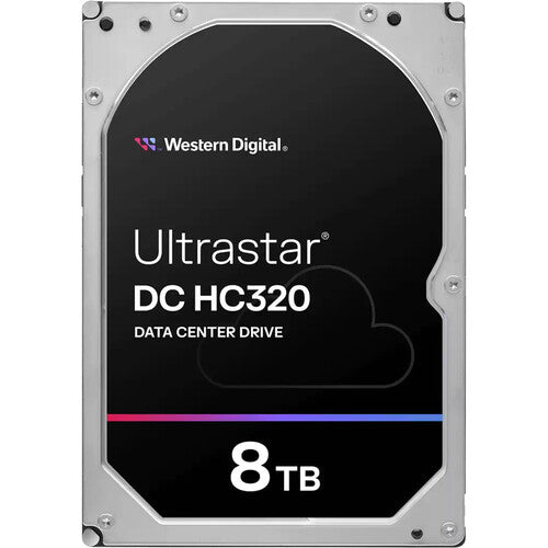 WD 8TB Ultrastar DC HC320 7200 rpm SATA III 3.5" Disco Duro Interno Data Center 256MB Cache