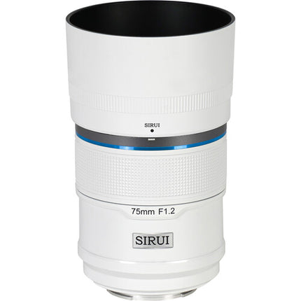 Sirui Sniper 75mm f1.2 Lente Autofoco Telefoto APS-C Blanco con Estuche