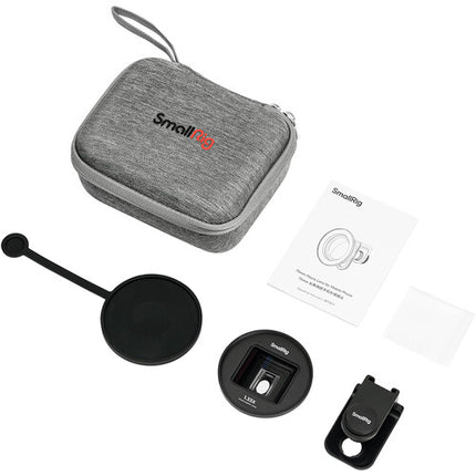 SmallRig Lente Anamórfica 1.33x para Móviles Montura T 67mm 120°