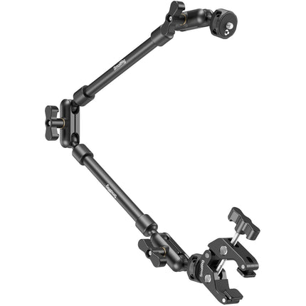 SmallRig Desktop Magic Arm con Abrazadera Crab para Superficies hasta 5 cm y Soporte para Smartphone de 2.7 a 3.9 pulgadas
