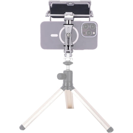 Soporte de aluminio Niceyrig para smartphone con espejo giratorio 5.5 a 7 pulgadas