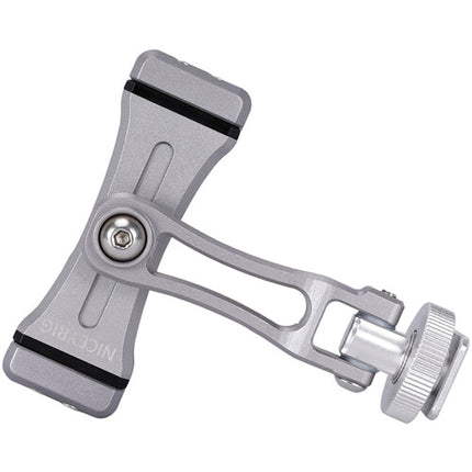 Niceyrig Soporte de Aluminio para Smartphone 5.5 a 7 Pulgadas Rotación 360°