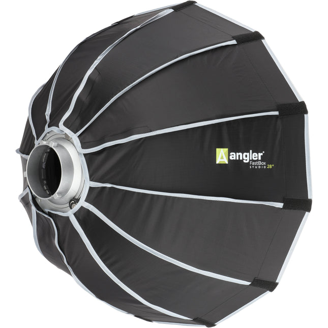 Angler FastBox STUDIO Softbox Profundidad 12 Lados 28 Pulgadas con Rejilla 40°