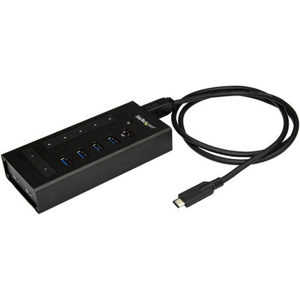 StarTech Hub USB-C Montable 7 Puertos 5 Gb/s 36W Adaptador AC