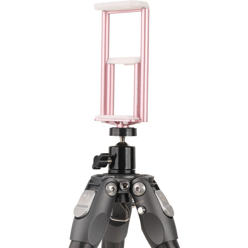 Benro MeVIDEO Soporte para tablet y teléfono 4.4 a 7 pulgadas rosa
