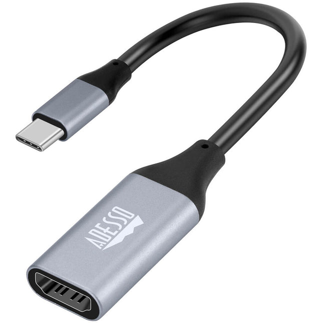 Adaptador Adesso USB-C a HDMI 4K Macho Hembra 15 cm Compacto Durable