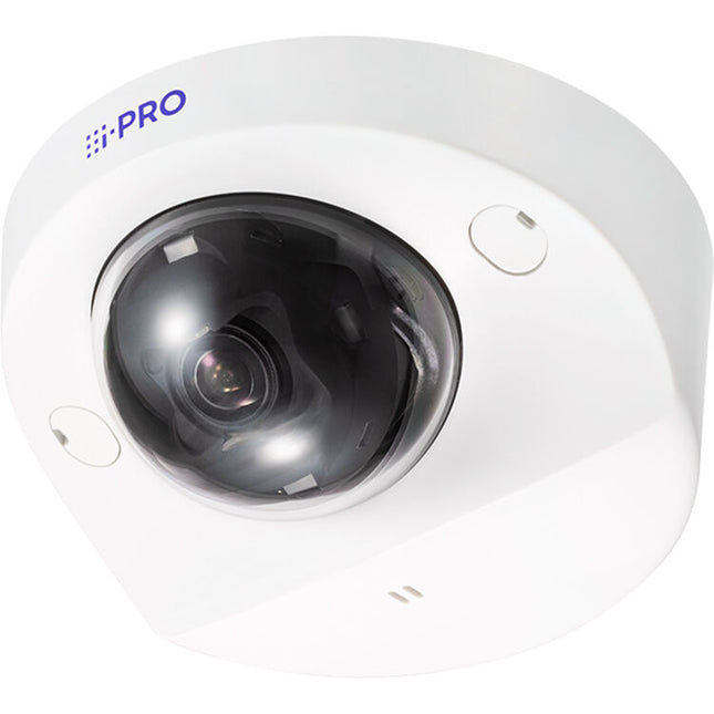 i-PRO 2MP Cámara Domo Interior Compacta 1080p 2.4mm PoE Blanca