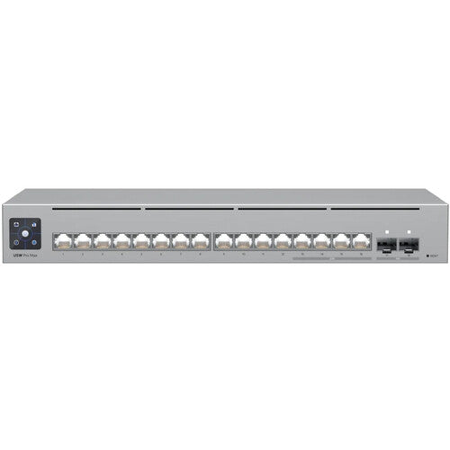 Ubiquiti Pro Max Switch de Red Gestionado 16 Puertos 2.5G 10G SFP Plus