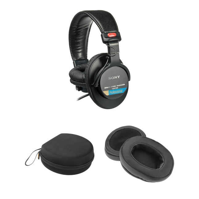 Sony MDR-7506 Auriculares con Almohadillas Profundas y Estuche de Viaje