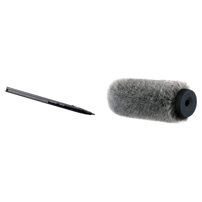 Sennheiser MKH 416-P48U3 Micrófono Shotgun Resistente Humedad Kit Auray