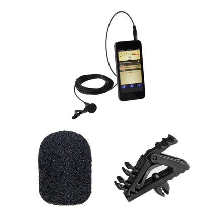 Polsen MO-PL1 Micrófono Lavalier para Móviles con 3 Windscreens y Clip