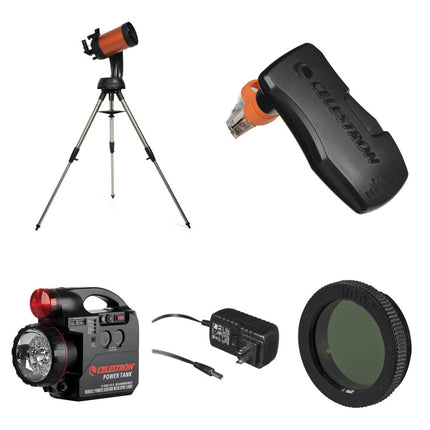 Celestron NexStar 6SE 150mm f/10 Telescopio Schmidt-Cassegrain GoTo con PowerTank y Filtro Lunar