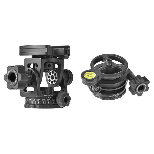 Acratech Long Lens Head para lentes hasta 600mm f4 con base niveladora