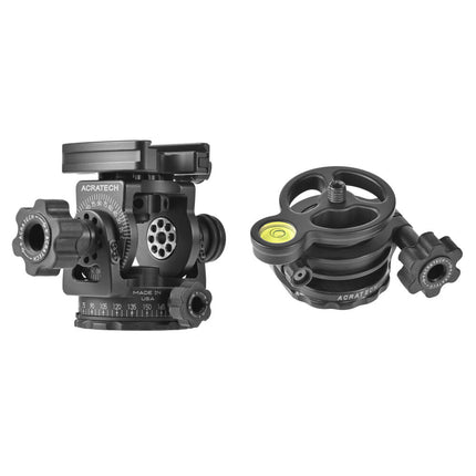 Acratech Cabezal Panorámico con Base de Nivelación 2.4 Pulgadas y Pinza Rápida Arca-Type