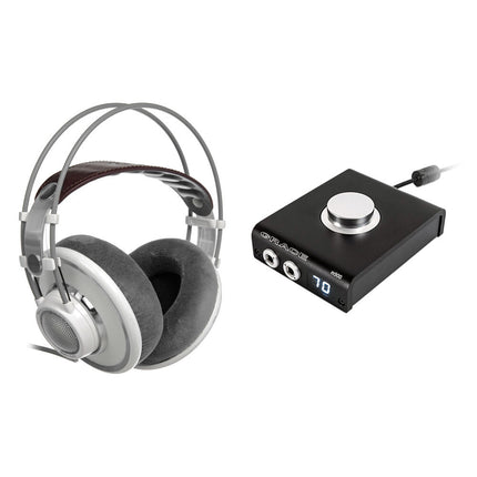 AKG K701 Auriculares Abiertos con Amplificador Portátil Grace m900 10 Hz-39.8 kHz