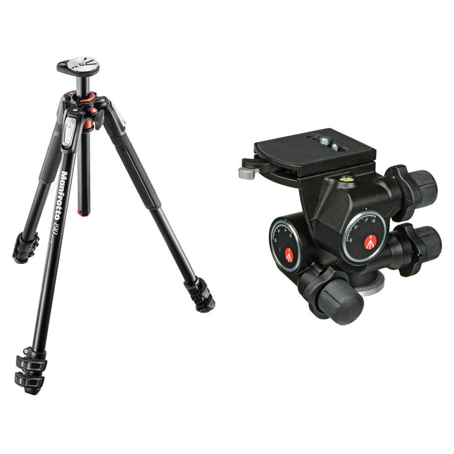 Manfrotto MT190XPRO3 trípode de aluminio 68.1" con cabeza mecánica 410