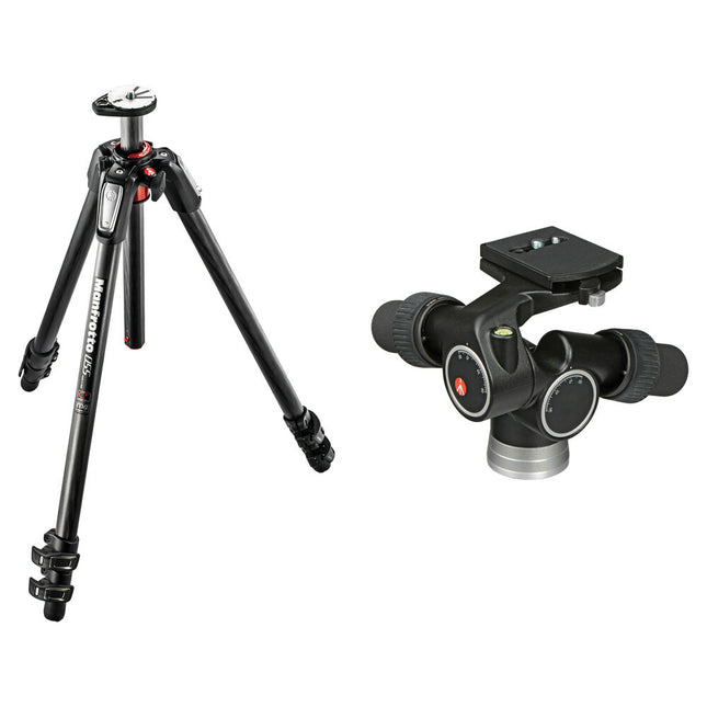Manfrotto MT055CXPRO3 trípode fibra carbono altura max 73.2 carga 7.5 kg con rótula 405 digital